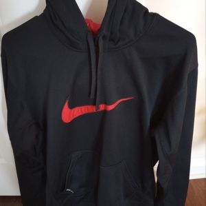 Nike Hoody Black Red M Men